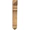 Ekena Millwork Olympic Arts & Crafts Rough Sawn Bracket, Western Red Cedar, 4"W x 14"D x 26"H BKT04X14X26OLY03RWR - alternate 4